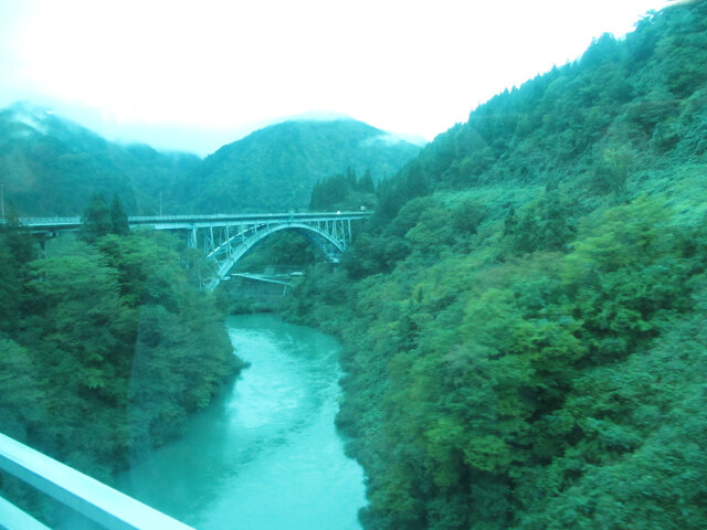 五箇山．庄川風景