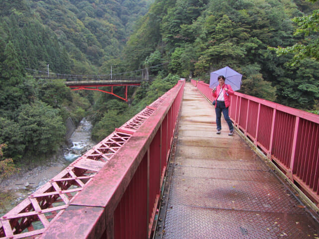 黑部峽谷山彥遊步道 舊山彥橋