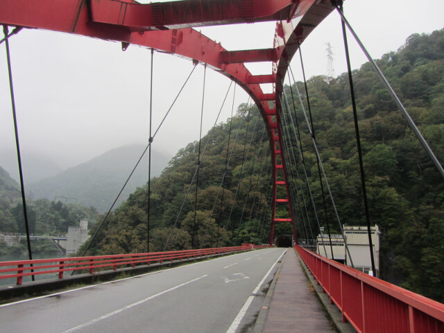 黑部峽谷．湖面橋