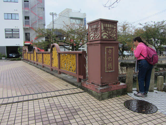 富山縣．冰見市 湊川中の橋