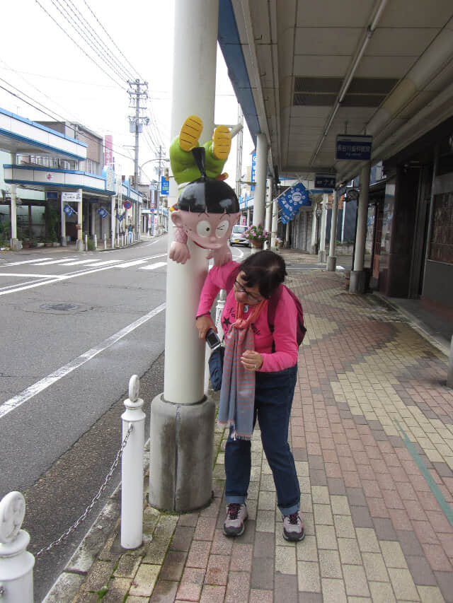 冰見市 潮風通り商店街(漫畫街道)