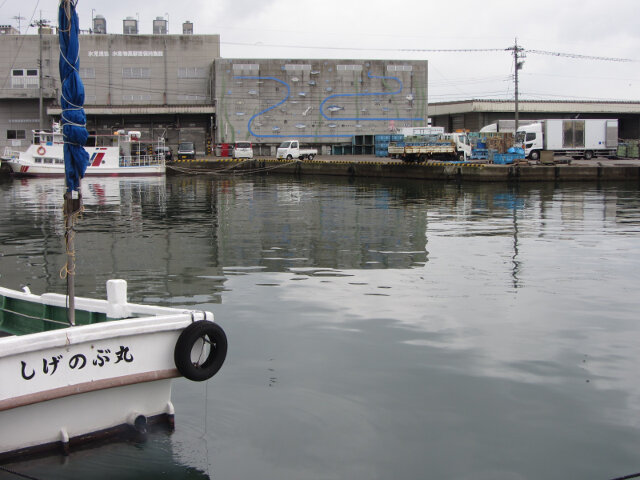 冰見市．冰見漁市場