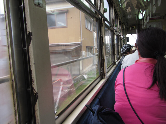 高岡市．萬葉線電車