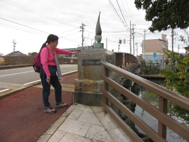 新湊內川運河．放生津橋