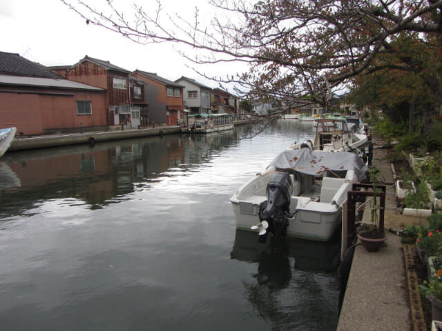 富山縣 新湊內川運河