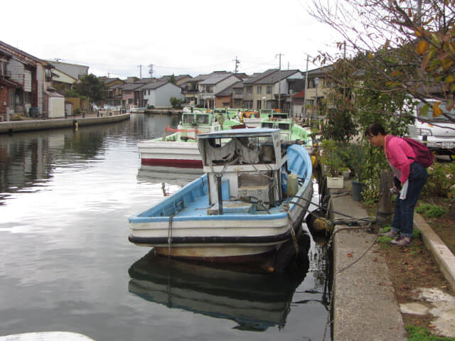 富山縣 新湊內川運河