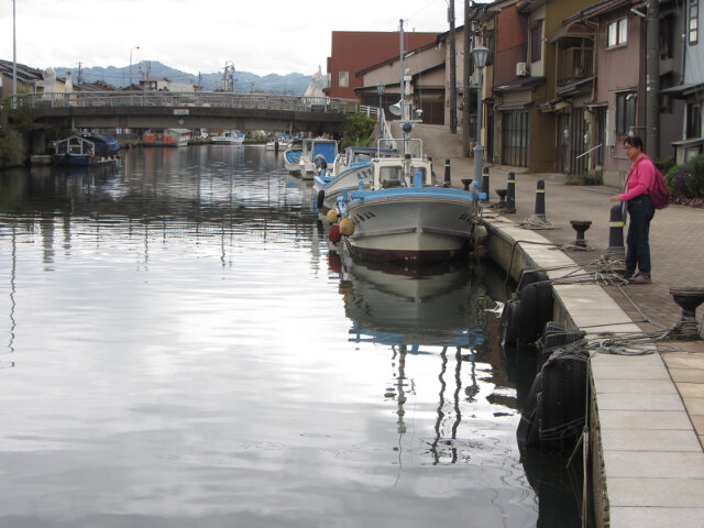 新湊內川運河．山王橋