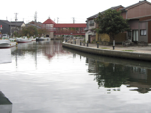 富山縣 新湊內川運河