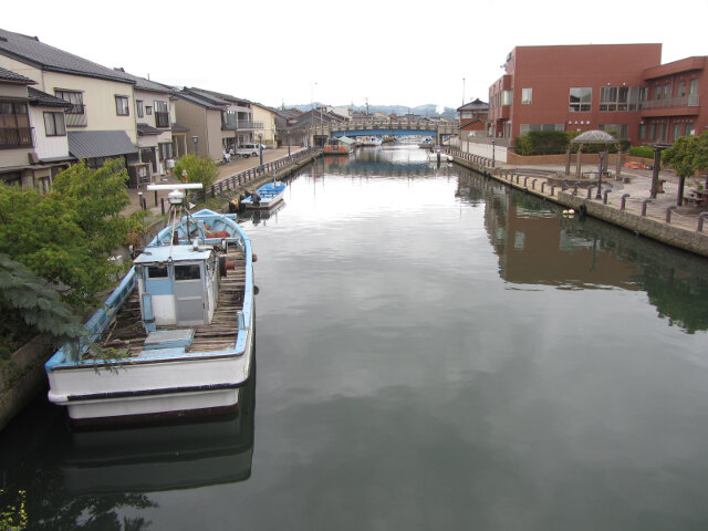 富山縣 新湊內川運河