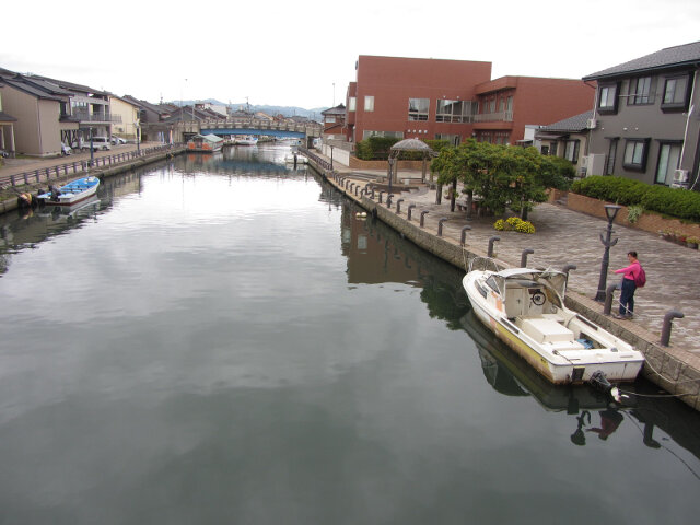 富山縣．新湊內川運河