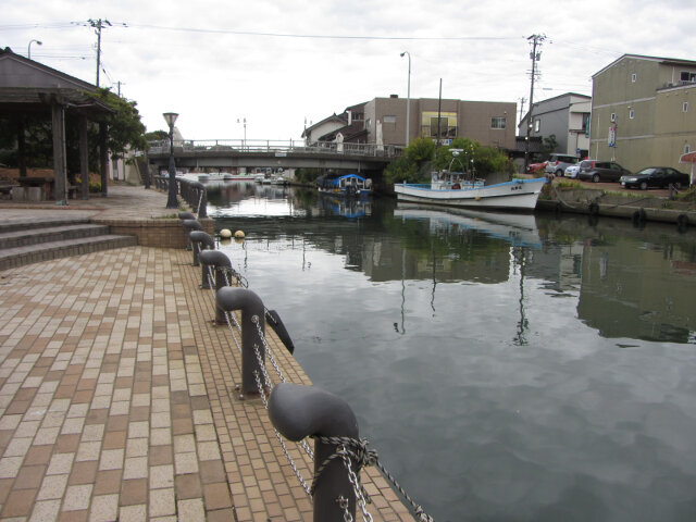 富山縣．新湊內川運河