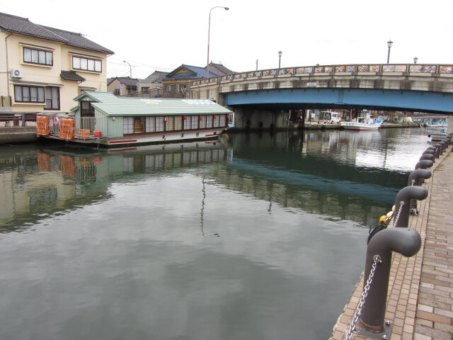 新湊內川運河．川の駅 新湊觀光船