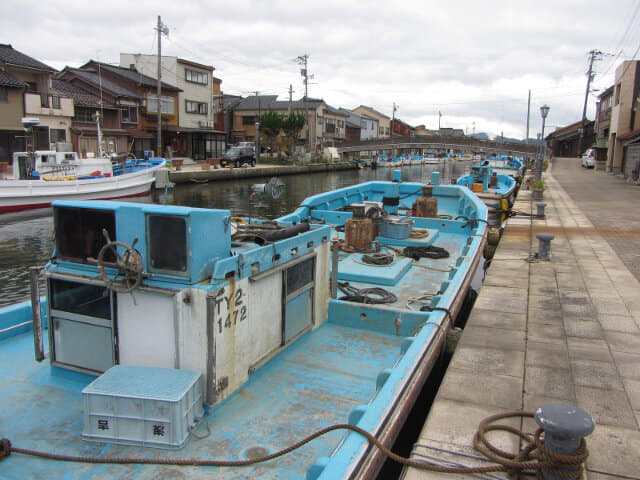 富山縣．新湊內川運河