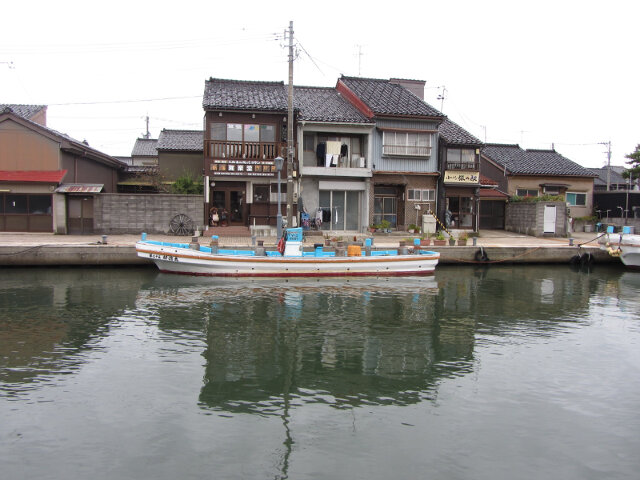 富山縣．新湊內川運河