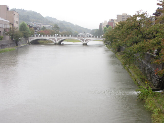 金澤 浅野川．浅野川大橋