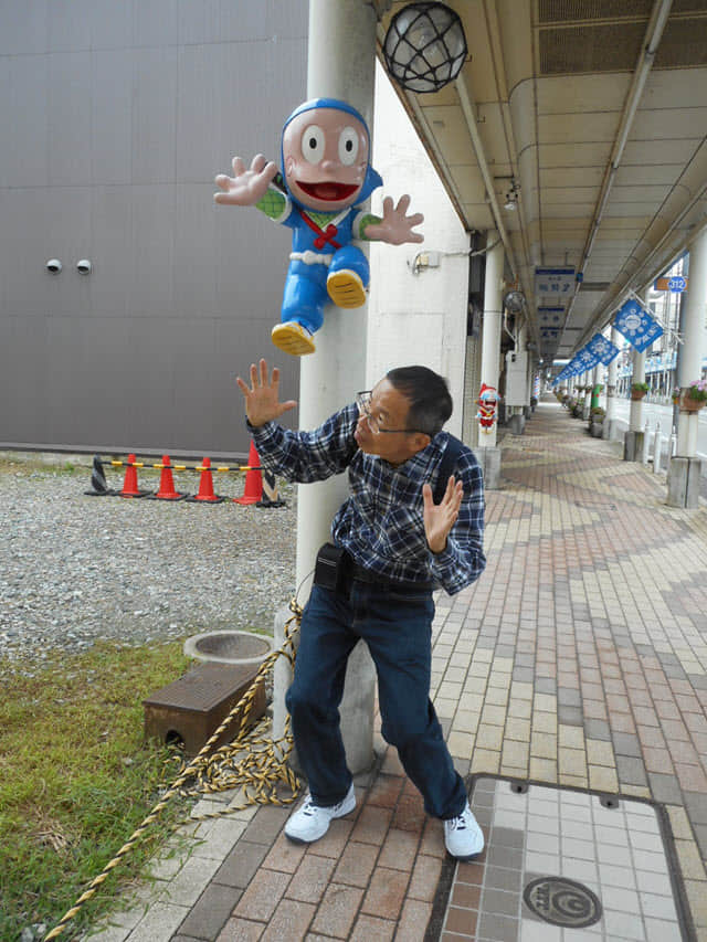 冰見市 潮風通り商店街(漫畫街道)