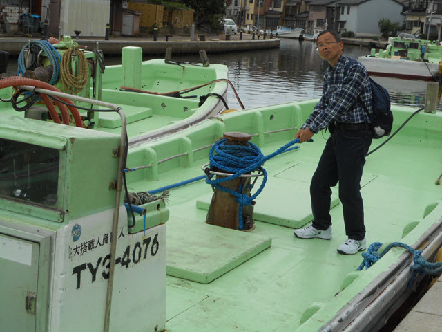 富山縣 新湊內川運河