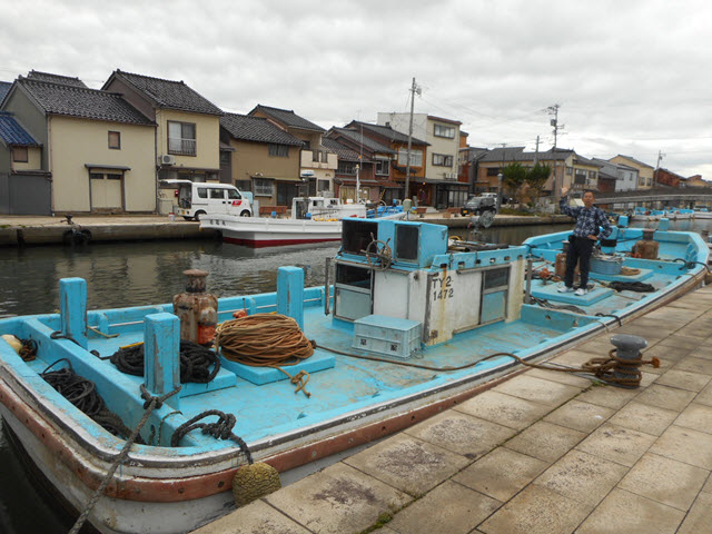 富山縣．新湊內川運河