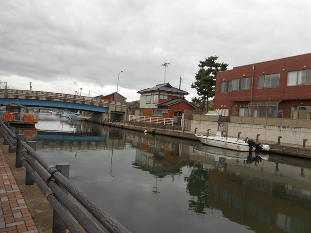 富山縣．新湊內川運河