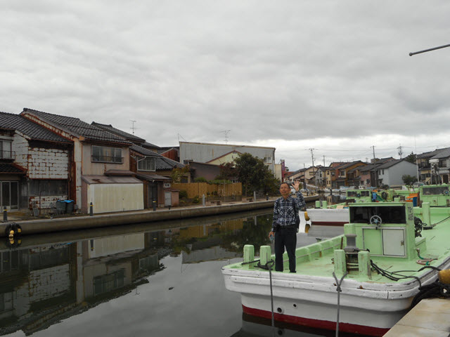 富山縣．新湊內川運河