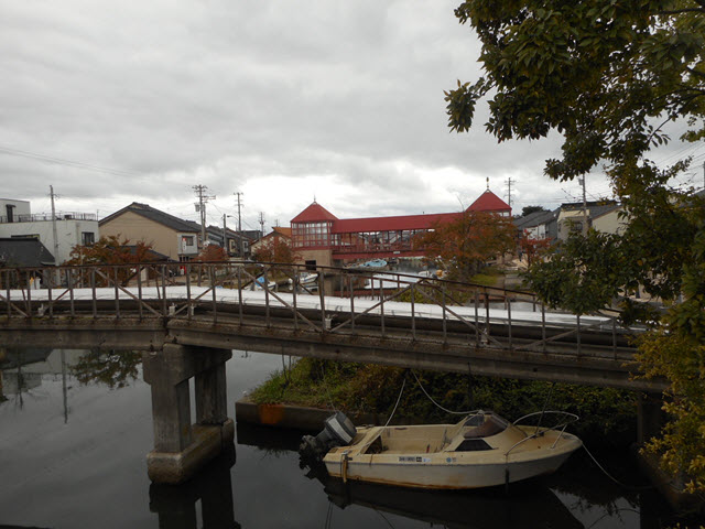 新湊內川運河．放生津橋