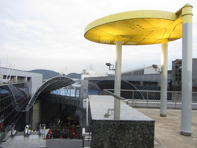 京都駅屋頂大空広場