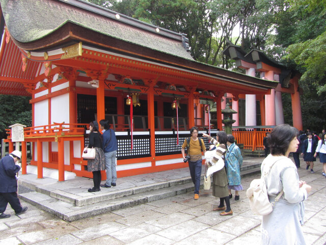 京都．伏見稻荷大社 鳥居隧道祭場入口