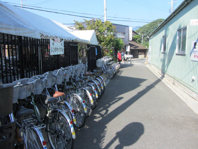 京都嵯峨嵐山駅步行往竹林之道