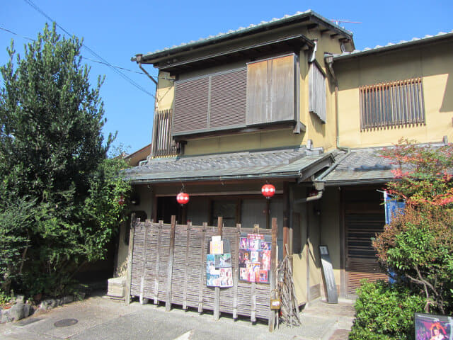 京都嵯峨嵐山駅步行往竹林之道