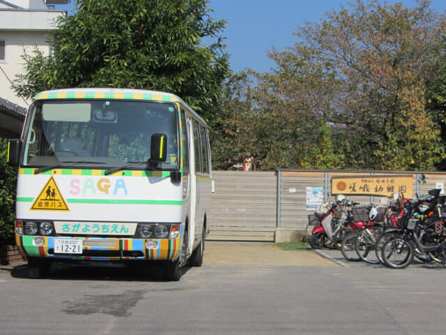 京都嵯峨嵐山駅步行往竹林之道