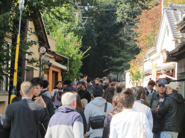 京都．嵐山竹林之道東面入口