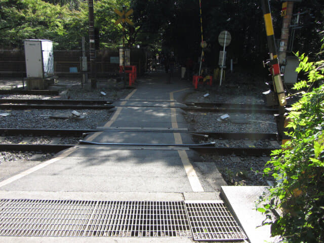 京都嵯峨線火車道