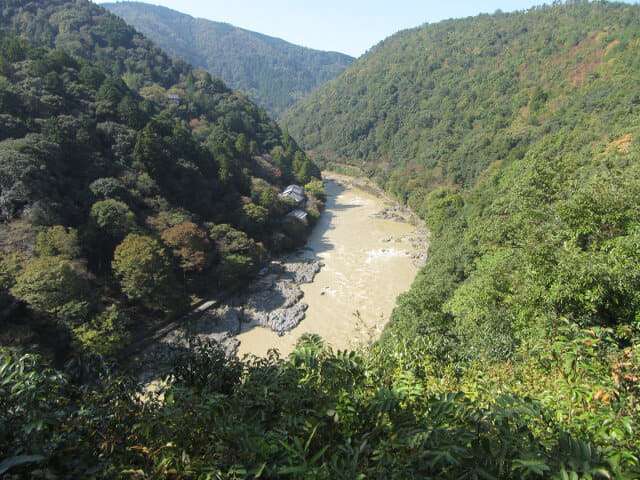 京都嵐山．保津川溪谷