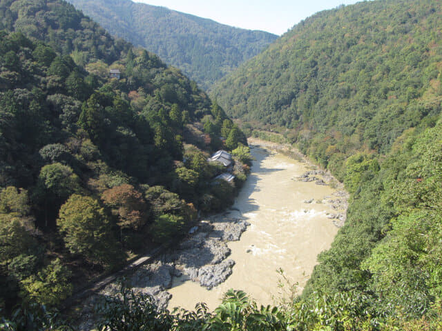 京都嵐山．保津川溪谷