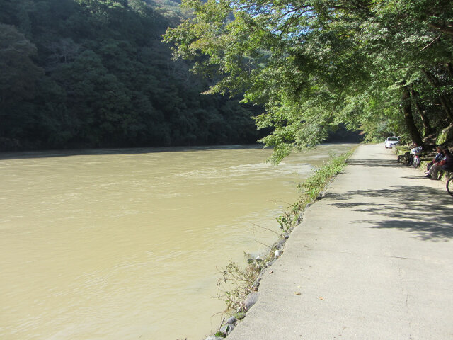 京都嵐山．保津川