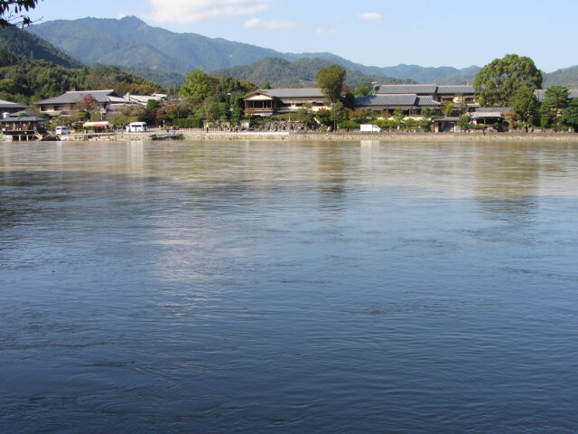 京都嵐山．桂川