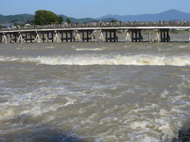 京都嵐山．渡月橋