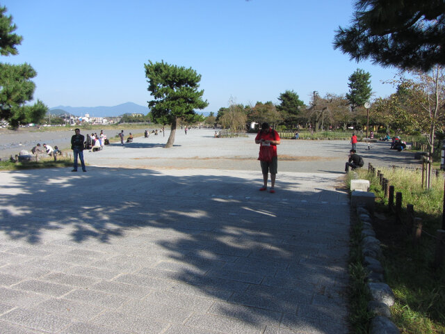 京都嵐山．嵐山公園 中之島地區