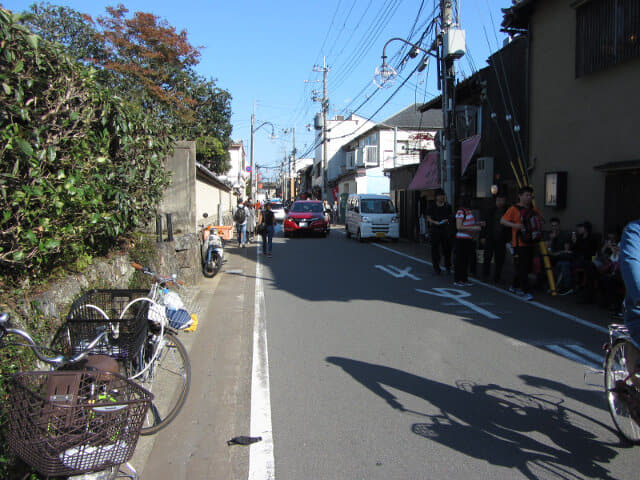 京都嵐山、嵯峨野