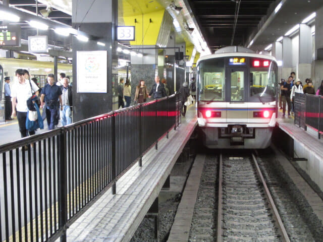 京都駅月台