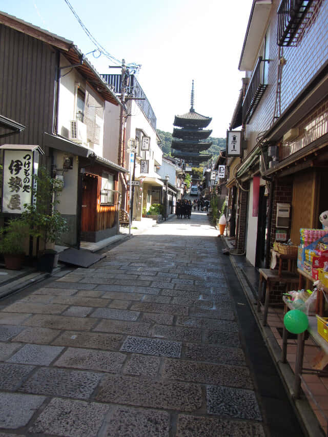 京都東山區 產寧坂 、法觀寺(八坂塔)