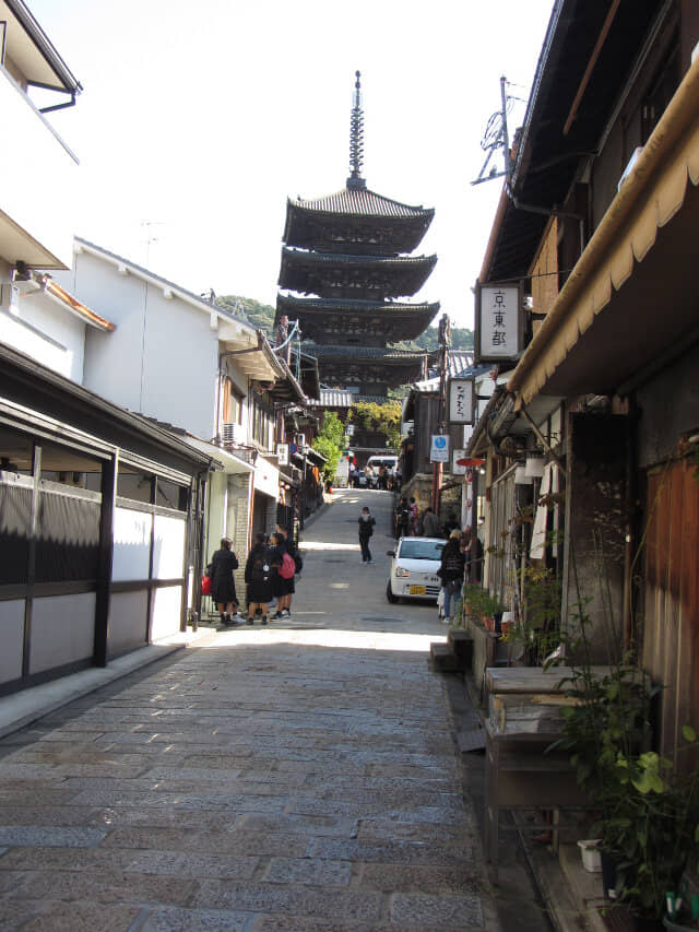 京都東山區 產寧坂 、法觀寺(八坂塔)